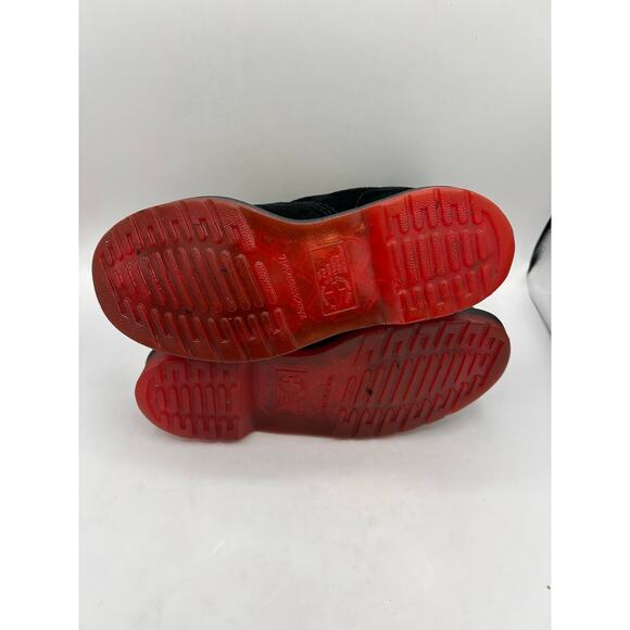 RARE Dr Martens 1460 CNY Chinese New Year suede Combat red sole boots US WM’S 7 - Picture 11 of 11